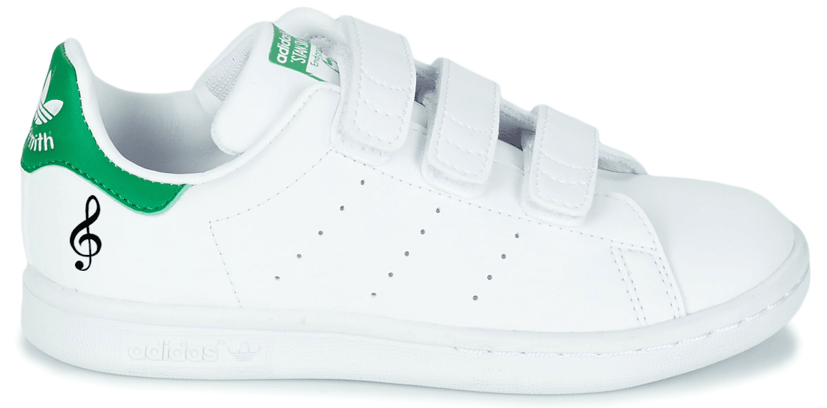 stan smith verte scratch